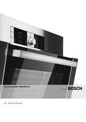 Bosch HBA63B1 2S Serie Notice D'utilisation