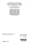 Kohler 1084213-2-A Guide D'installation Et D'entretien