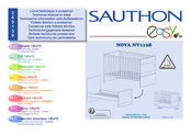 Sauthon Easy NOVA NV112B Notice De Montage