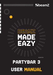 Beamz Made Eazy PartyBar3 Manuel D'instructions