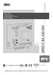 BFT SIRIO C BA 230 INV Instructions D'installation