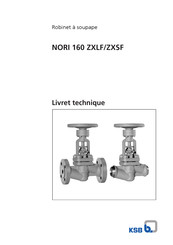 KSB NORI 160 ZXLF Livret Technique