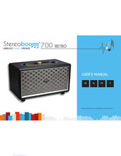 Stereoboomm 700 RETRO Mode D'emploi