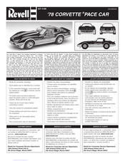 Revell '78 CORVETTE PACE CAR Instructions De Montage