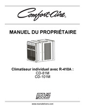 Mars COMFORT-AIRE CD-81M Manuel Du Propriétaire