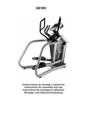 BH FITNESS G818H Instructions De Montage Et Utilisation