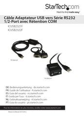 StarTech ICUSB2322F Guide De L'utilisateur