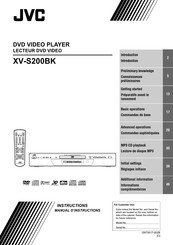 JVC XV-S200BK Manuel D'instruction