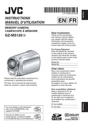 JVC GZ-MS120 U Manuel D'utilisation