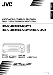 JVC RX-5040B Manuel D'instructions