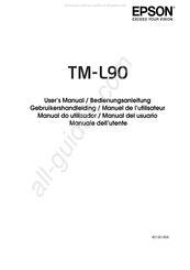Epson TM-T85 Manuel De L'utilisateur
