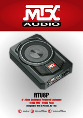 MTX Audio RTU8P Manuel D'utilisation