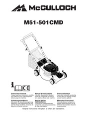 McCulloch M51-501CMD Manuel D'instructions