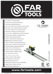 Far Tools CDJ160F-1 Notice Originale