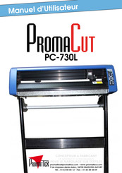 Promattex PROMACUT PC-730L Manuel D'utilisateur