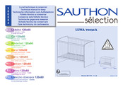 Sauthon Selection LUNA 70031A Instructions D'assemblage