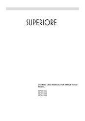 SUPERIORE HP301SSS Manuel D'utilisation