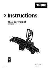 Thule EasyFold XT Instructions