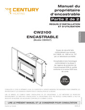 Century Heating CW2100 Manuel Du Propriétaire