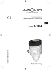 Autosen AF004 Notice D'utilisation
