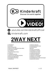 Kinderkraft 2WAY NEXT Guide D'utilisation