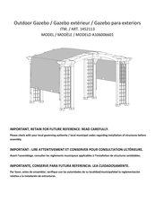 Costco 1452113 Mode D'emploi