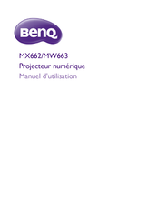 BenQ MX662 Manuel D'utilisation