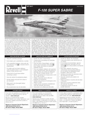 REVELL F-100 SUPER SABRE Instructions D'installation