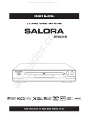 Salora DVD225M Mode D'emploi