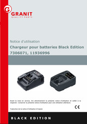 Granit Black Edition 7306071 Notice D'utilisation