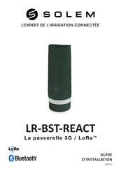 Solem LR-BST-REACT Guide D'installation