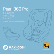 Maxi-Cosi Pearl 360 Pro Mode D'emploi