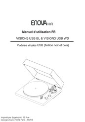 Enova HIFI Vision 3 USB WD Manuel D'utilisation