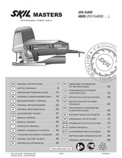 SKIL MASTERS 4800 Notice Originale