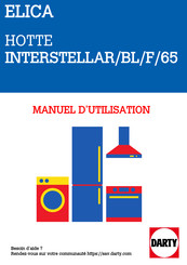 Elica INTERSTELLAR/BL/F/65 Prescriptions De Montage Et Mode D'emploi