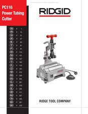 RIDGID PC116 Mode D'emploi