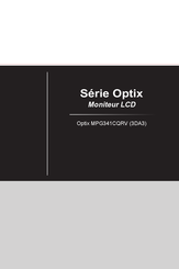 MSI Optix MPG341CQRV 3DA3 Mode D'emploi