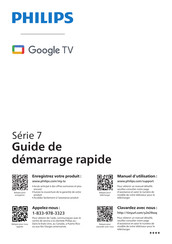 Philips 7 Série Guide De Démarrage Rapide
