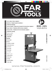 Far Tools RBS 205 Notice Originale