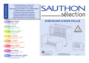 SAUTHON selection PURE BLANC & SILEX GX111B Instructions D'assemblage