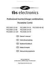 tbs electronics PSC3500-48-40 Mode D'emploi