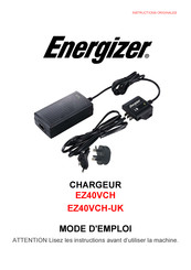 Energizer EZ40VCH Mode D'emploi