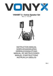 Vonyx VX840BT Manuel D'instructions
