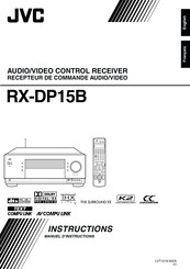 JVC RX-DP15B Manuel D'instructions