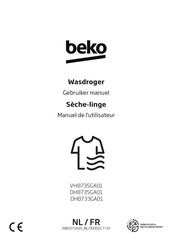 Beko DH8735GA01 Manuel De L'utilisateur