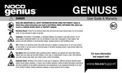 NOCO Genius GENIUS5 Manuel D'instructions