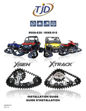 TJD XTrack 99XE-015 Guide D'installation