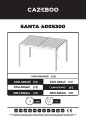 CAZEBOO SANTA 400S300 Notice De Montage