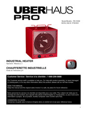 Uberhaus PRO RONA PH-936M Guide De L'utilisateur