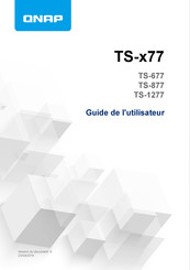QNAP TS-1277 Guide De L'utilisateur